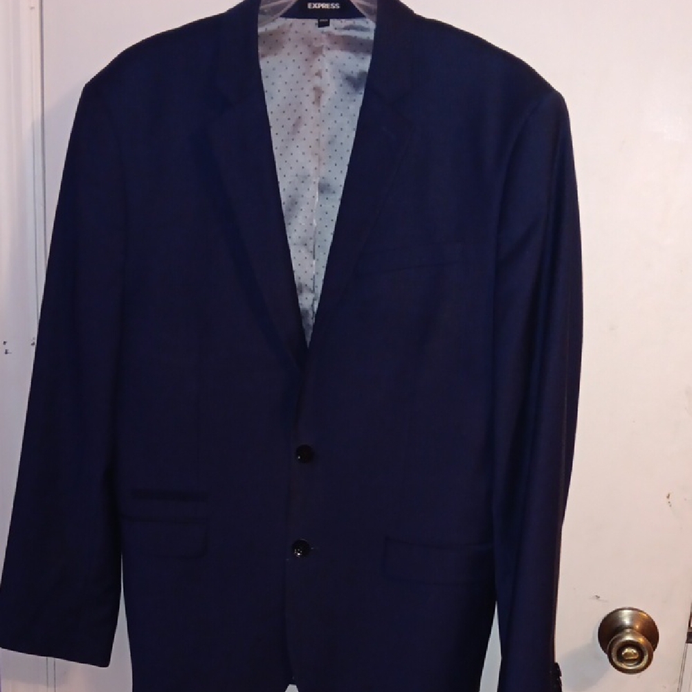 Express Men's Dark Blue Sport Coat